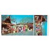 Image 8 : A Collection of Disneyland Postcard Books.