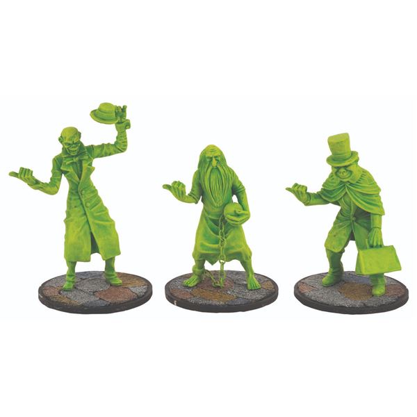A Set of Custom Hitchhiking Ghosts Figures.