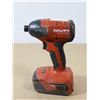 Image 1 : IMPACT DRIVER 1/4"d. HILTI SID 4-A22 AVEC BATTERIE