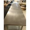 Image 2 : TABLE INOX 89"x24"x33"