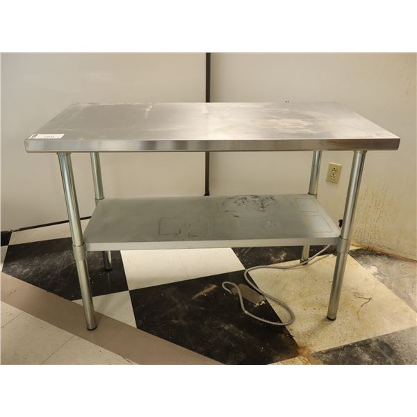 TABLE INOX 48"x24"x33"