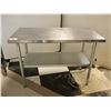 Image 1 : TABLE INOX 48"x24"x33"
