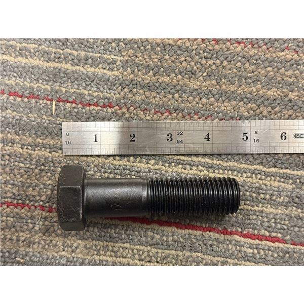 LOT DE 20 BOULONS TÊTE HEX  NO UNC 1-8 X 4"