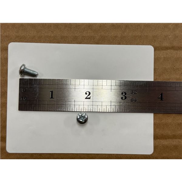 LOT DE 5000+ VIS PAN HEAD TRILOBE THREAD FORMING SCREWS, 8-21 X 3/8