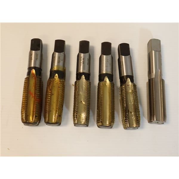 LOT DE 6 TAPS 1-1/8 ASSORTIS