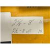 Image 3 : LOT DE 2 TAPS ASSORTIS 2-5/8 X 8 & 2-2/1 X 8