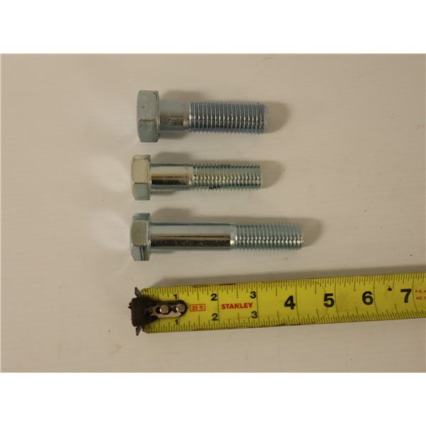 BTE DE 800 GR8 HEX BOLT YELLOW ZINC 3/8-16x 1-1/4"