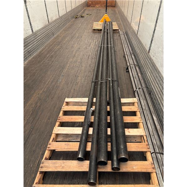 LOT DE 6 TUYAUX EN FONTE ASST (20'x 1-3/4" À 3-1/2")