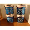 Image 1 : LOT: 4 CANETTES PEINTURE INTERLUX (ROUGE ET BLEU)