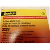 Image 2 : RUBAN DE MASTIC DE CAOUTCHOUC 2228 SCOTCHMD, 50,8 MM (2") X 3 M (10'), NOIR