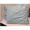 Image 1 : PQT DE 2 OREILLERS IMPERMÉABLE ENCOMPASS PRO BARRIER 19"x23-1/2" BLEU PALE
