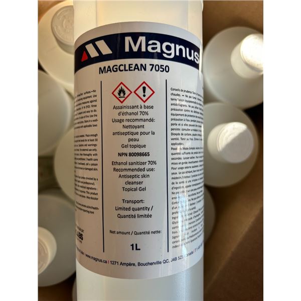 BTE DE 12 MAGNUS MAGCLEAN, NETTOYANT ANTISEPTIQUE