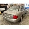 Image 15 : 2006 NISSAN SENTRA, GOLD, 194480 KMS, FRONT WHEEL DRIVE. - D539190