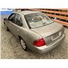 Image 22 : 2006 NISSAN SENTRA, GOLD, 194480 KMS, FRONT WHEEL DRIVE. - D539190