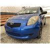 Image 2 : 2007 TOYOTA YARIS, BLUE, 331435 KMS, FRONT WHEEL DRIVE. - D051366