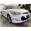 Image 8 : 2013 HYUNDAI VELOSTER, WHITE, 127641 KMS, FRONT WHEEL DRIVE. - D097162