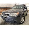 Image 1 : 2011 SUBARU FORESTER, GREY, 243731 KMS, ALL WHEEL DRIVE. - B734171