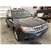 Image 9 : 2011 SUBARU FORESTER, GREY, 243731 KMS, ALL WHEEL DRIVE. - B734171