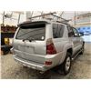 Image 14 : 2003 TOYOTA 4RUNNER, SILVER, 219654 KMS, 4X4. - D014979