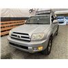 Image 3 : 2003 TOYOTA 4RUNNER, SILVER, 219654 KMS, 4X4. - D014979