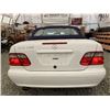Image 17 : 2002 MERCEDES CLK 32, WHITE, 110568 KMS, REAR WHEEL DRIVE. - J123141