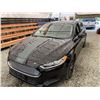 Image 3 : 2016 FORD FUSION, BLACK, 129703 KMS, FRONT WHEEL DRIVE. - J137822