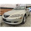 Image 2 : 2005 MAZDA 6, BIEGE, 215729 KMS, FRONT WHEEL DRIVE. - BM66323