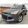 Image 1 : 2014 FORD ESCAPE, GREY, 328864 KMS, FOUR WHEEL DRIVE. - JA17104