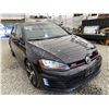 Image 9 : 2015 VW GTI, BLACK, 165525 KMS, FRONT WHEEL DRIVE. REPO UNIT. - J045293
