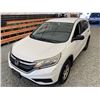 Image 4 : 2016 HONDA CRV, WHITE, 328318 KMS, FOUR WHEEL DRIVE. - P104277