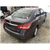 Image 17 : 2015 NISSAN SENTRA, GREY, 128875 KMS, FRONT WHEEL DRIVE. - B638049