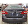 Image 18 : 2015 NISSAN SENTRA, GREY, 128875 KMS, FRONT WHEEL DRIVE. - B638049