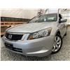 Image 1 : 2009 HONDA ACCORD, SILVER, 254561 KMS, FRONT WHEEL DRIVE. - P802997