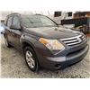 Image 8 : 2008 SUZUKI XL7, GREY / PURPLE, TMU KMS, ALL WHEEL DRIVE. - D107537