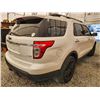 Image 14 : 2014 FORD EXPLORER XLT, WHITE, 237739 KMS, FRONT WHEEL DRIVE. - DA76817