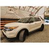 Image 1 : 2014 FORD EXPLORER XLT, WHITE, 237739 KMS, FRONT WHEEL DRIVE. - DA76817