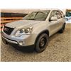 Image 2 : 2012 GMC ACADIA, SILVER, 188740 KMS, ALL WHEEL DRIVE. - D402589