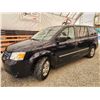 Image 1 : 2010 DODGE GRAND CARAVAN SE, BLACK, 199240 KMS, FRONT WHEEL DRIVE. NO RESERVE. - P224013