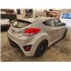 Image 14 : 2013 HYUNDAI VELOSTER, GREY, 128951 KMS, FRONT WHEEL DRIVE. - D159253