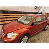 Image 3 : 2008 DODGE CALIBER, ORANGE, 133042 KMS, FRONT WHEEL DRIVE. - J702038