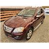 Image 3 : 2009 MERCEDES GL320, RED, 281259 KMS, ALL WHEEL DRIVE. - D525310