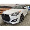 Image 1 : 2017 HYUNDAI VELOSTER, WHITE, 91450 KMS, FRONT WHEEL DRIVE. REPO UNIT. - J305881