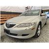 Image 2 : 2005 MAZDA 6, BIEGE, 215729 KMS, FRONT WHEEL DRIVE. - BM66323
