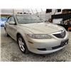 Image 8 : 2005 MAZDA 6, BIEGE, 215729 KMS, FRONT WHEEL DRIVE. - BM66323