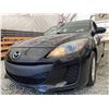 Image 2 : 2012 MAZDA 3, BLACK, 250584 KMS, FRONT WHEEL DRIVE. - D685346