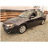 Image 3 : 2010 SUBARU IMPREZA, BLACK, JF1GE6A64AG504684, 209987 KMS, ALL WHEEL DRIVE. - D504684