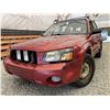 Image 1 : 2003 SUBARU FORESTER, RED, 273023 KMS, ALL WHEEL DRIVE. - B765153
