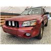 Image 2 : 2003 SUBARU FORESTER, RED, 273023 KMS, ALL WHEEL DRIVE. - B765153