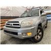 Image 1 : 2003 TOYOTA 4RUNNER, SILVER, 219654 KMS, 4X4. - D014979