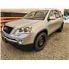 Image 2 : 2012 GMC ACADIA, SILVER, 188740 KMS, ALL WHEEL DRIVE. - D402589